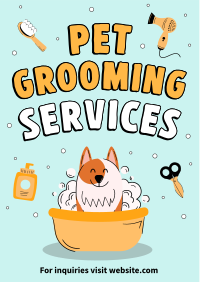 Grooming Services Flyer Image Preview