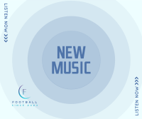 New Music Button Facebook post Image Preview