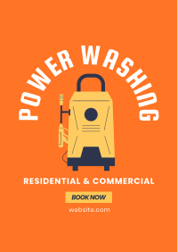Professional Power Washing Flyer Image Preview