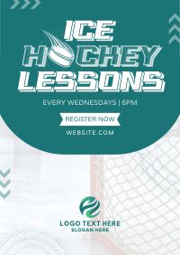 Ice Hockey Lessons Poster Image Preview