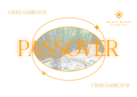 Passover Seder Minimalist  Postcard Image Preview