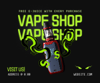 Vape Night Promo Facebook post Image Preview