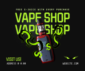Vape Night Promo Facebook post Image Preview