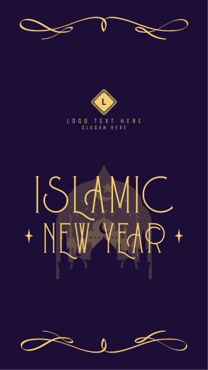 Celebrate Islamic New Year Instagram story Image Preview