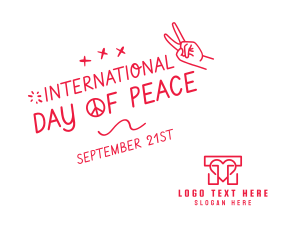 International Day of Peace Scribble Facebook post Image Preview