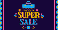 Cinco De Mayo Biggest Colorful Sale Facebook ad Image Preview