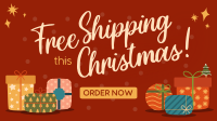 Modern Christmas Free Shipping Animation Image Preview