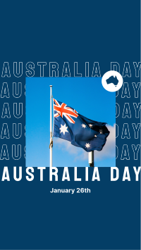 Australia Flag Instagram story Image Preview