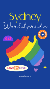 Pride Stickers Facebook Story | BrandCrowd Facebook Story Maker