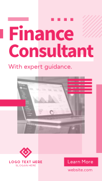 Modern Finance Consultant Instagram story Image Preview