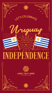 Uruguayan Independence Day TikTok video Image Preview