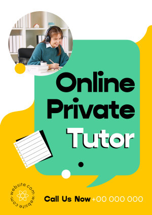 Online Private Tutor Flyer Image Preview