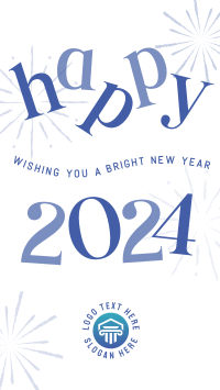 Bright New Year Instagram Story Design