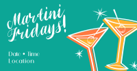 Martini Fridays Facebook ad Image Preview