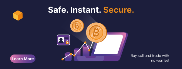 Secure Cryptocurrency Exchange Facebook Cover Design Image Preview