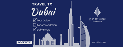 Dubai Travel Package Facebook cover Image Preview