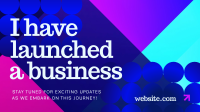 Geometric Gradient Business Opening Video Image Preview