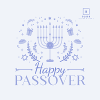 Passover Day Event Instagram Post Design