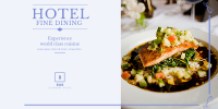 Hotel Fine Dining Twitter Post Image Preview