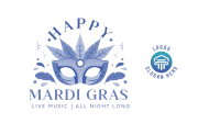 Mardi Gras Party Facebook event cover Image Preview