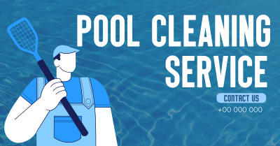 Let Me Clean that Pool Facebook ad Image Preview