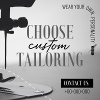 Choose Custom Tailoring Instagram Post Image Preview