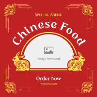 Special Chinese Food Instagram post Image Preview