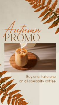 Autumn Coffee Promo Facebook Story Design