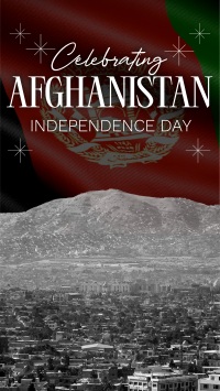 Afghanistan Independence Day TikTok Video Design