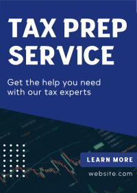 Get Help with Our Tax Experts Flyer Image Preview