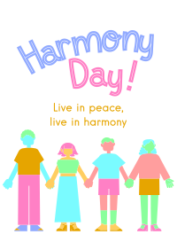 Peaceful Harmony Week Flyer Design