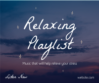 Playlist for Stress Facebook post Image Preview