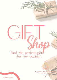 Elegant Gift Shop Poster Image Preview