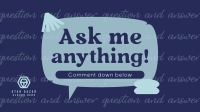 Interactive Question and Answer Facebook Event Cover Image Preview