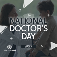 National Doctor's Day Instagram Post Design