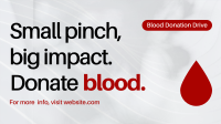Blood Donation Drive Facebook event cover Image Preview