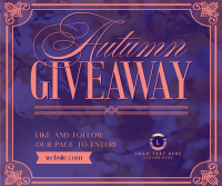 Autumn Giveaway Facebook post Image Preview