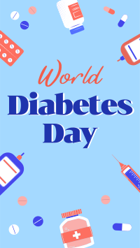 Diabetes Awareness Instagram Story Design