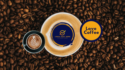 Love Coffee YouTube Banner Image Preview
