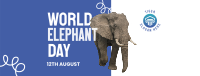 Save Elephants Facebook Cover Design