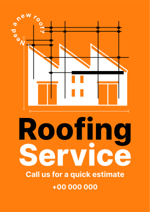 Roof Repair Flyer Image Preview