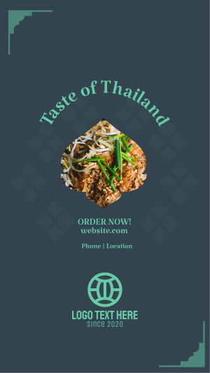 Taste of Thailand Instagram story Image Preview