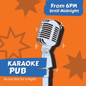 Karaoke Pub Instagram post Image Preview