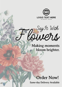 Vintage Flower Shop Flyer Preview
