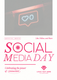 Modern Social Media Day Poster Image Preview