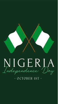 Nigeria Day Instagram Reel Image Preview