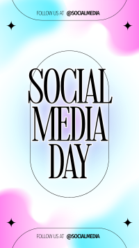 Minimalist Social Media Day Facebook story Image Preview