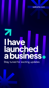 Business Launching TikTok video Image Preview