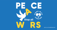 Peace For Ukraine  Facebook Ad Design