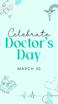 Celebrate Doctor's Day Facebook Story Design